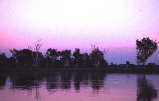 Sonnenaufgang �ber der Yellow Lagoon; Kakadu Nat. Park / Beate