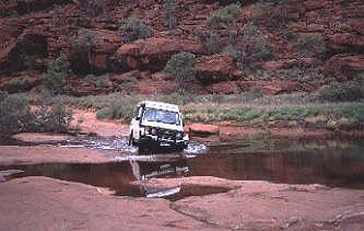 Creek im Palm Valley / Beate